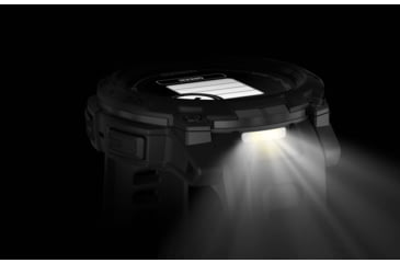 Image of Garmin Instinct 3 Solar Tactical Watch, Black, 45mm, Polymer/Aluminum, Black, Silicone, 010-02934-50