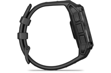 Image of Garmin Instinct 3 Solar Tactical Watch, Black, 45mm, Polymer/Aluminum, Black, Silicone, 010-02934-50