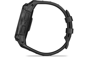 Image of Garmin Instinct 3 Solar Tactical Watch, Black, 50mm, Polymer/Aluminum, Black, Silicone, 010-02935-50