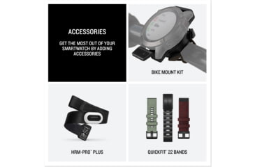 Image of Garmin Instinct 3 Solar Tactical Watch, Black, 45mm, Polymer/Aluminum, Black, Silicone, 010-02934-50