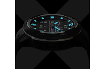 Image of Garmin Instinct Crossover Watch, Standart Edition, 45mm, Black, 010-02730-13