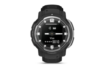 Image of Garmin Instinct Crossover Watch, Standart Edition, 45mm, Black, 010-02730-13