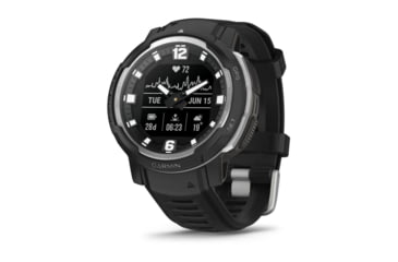 Image of Garmin Instinct Crossover Watch, Standart Edition, 45mm, Black, 010-02730-13