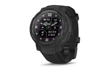 Image of Garmin Instinct Crossover Watch, Tactical Edition, Solar, 45mm, Black, 010-02730-10