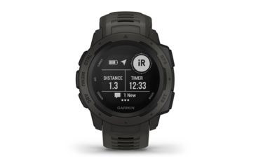 Image of Garmin Instinct, GPS Watch, WW, Graphite 010-02064-00