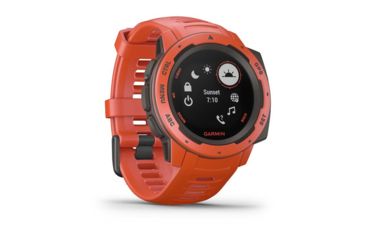 Image of Garmin Instinct, GPS Watch, WW, Flame Red 010-02064-02