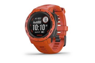 Image of Garmin Instinct, GPS Watch, WW, Flame Red 010-02064-02