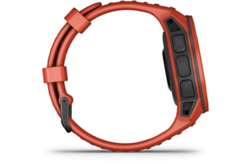 Image of Garmin Instinct Solar Watch, Flame Red, 010-02293-21