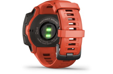 Image of Garmin Instinct Solar Watch, Flame Red, 010-02293-21