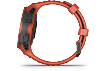 Image of Garmin Instinct Solar Watch, Flame Red, 010-02293-21