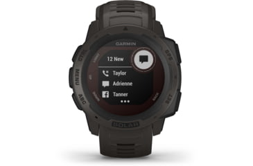 Image of Garmin Instinct Solar Watch, Graphite, 010-02293-10