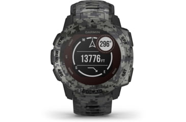 Image of Garmin Instinct Solar Watch - Sportsman Edition, Graphite Camo, 010-02293-15