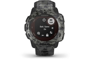 Image of Garmin Instinct Solar Watch - Sportsman Edition, Graphite Camo, 010-02293-15