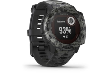 Image of Garmin Instinct Solar Watch - Sportsman Edition, Graphite Camo, 010-02293-15