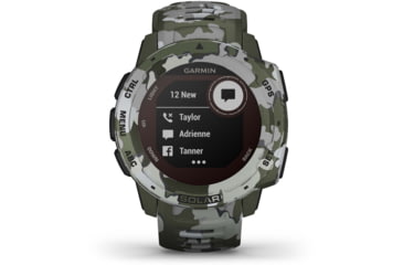 Image of Garmin Instinct Solar Watch - Sportsman Edition, Lichen Camo, 010-02293-16