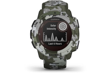 Image of Garmin Instinct Solar Watch - Sportsman Edition, Lichen Camo, 010-02293-16