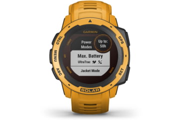 Image of Garmin Instinct Solar Watch, Sunburst, 010-02293-19
