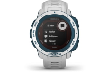 Image of Garmin Instinct Solar Watch - Surf Edition, Cloudbreak, 010-02293-18