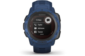 Image of Garmin Instinct Solar Watch, Tidal Blue, 010-02293-11