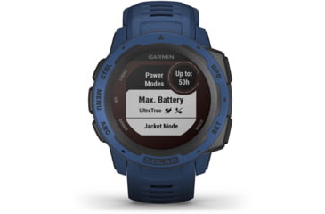Image of Garmin Instinct Solar Watch, Tidal Blue, 010-02293-11