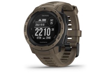Image of Garmin Instinct Tactical GPS Watch, Coyote Tan, 010-02064-71