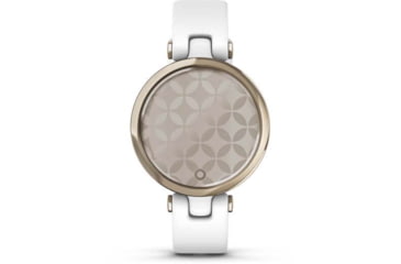 Image of Garmin Lily Smartwatch - Womens, Metal Hazel / White Silicone, 010-02384-00