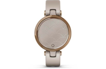Image of Garmin Lily Smartwatch - Womens, Rose Gold / Light Sand Silicone, 010-02384-01