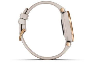 Image of Garmin Lily Smartwatch - Womens, Rose Gold / Light Sand Silicone, 010-02384-01