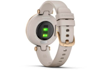 Image of Garmin Lily Smartwatch - Womens, Rose Gold / Light Sand Silicone, 010-02384-01