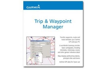 Image of Garmin MapSource Trip and Waypoint Manager
