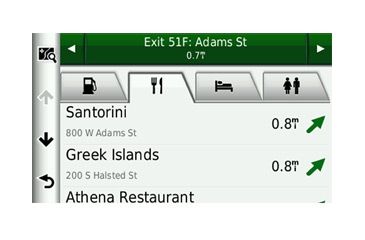 Image of Opplanet Garmin nuvi 2455LMT Search Screen Image