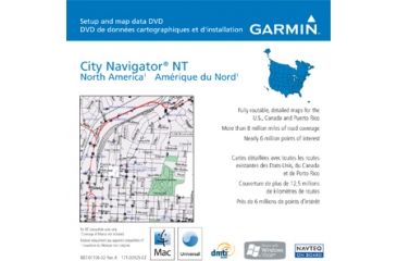 Image of Garmin On the Road Maps GPS City Navigator North America NT