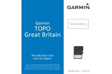 Image of Garmin On the Trail Maps GPS TOPO Great Britain - Northern England &amp; the Midlands 010-C0927-00 w/ Free S&amp;H