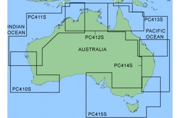 Image of Garmin On The Water GPS Cartography BlueChart: Australia Small Map w/ Free S&amp;H