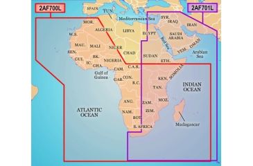 Image of Garmin On The Water GPS Cartography BlueChart g2: Africa Large Map w/ Free S&amp;H