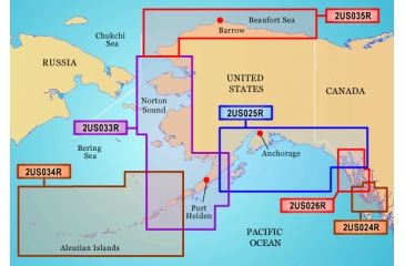 Image of Garmin On The Water GPS Cartography BlueChart g2: Alaska Regular Map w/ Free S&amp;H