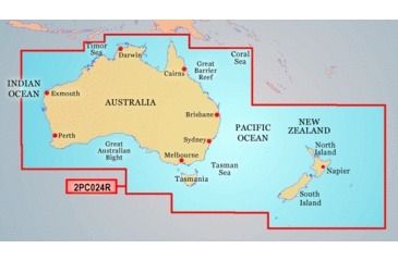 Image of Garmin On The Water GPS Cartography BlueChart g2: Australia &amp; New Zealand Regular Map 010-C0682-00 w/ Free S&amp;H
