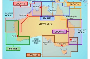 Image of Garmin On The Water GPS Cartography BlueChart g2: Australia Small Map w/ Free S&amp;H