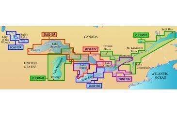 Image of Garmin On The Water GPS Cartography BlueChart g2: Great Lakes Map w/ Free S&amp;H