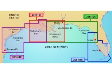 Image of Garmin On The Water GPS Cartography BlueChart g2: Gulf of Mexico Regular Map w/ Free S&amp;H