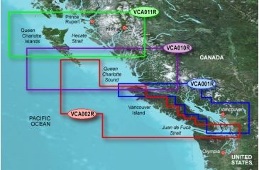 Image of Garmin On The Water GPS Cartography BlueChart g2 Vision: Canada West Regular Map w/ Free S&amp;H