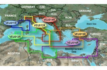 Image of Garmin On The Water GPS Cartography BlueChart g2 Vision: Mediterranean Regular Map w/ Free S&amp;H