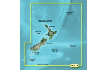 Image of Garmin On The Water GPS Cartography BlueChart g2 Vision: New Zealand Regular Map 010-C0757-00 w/ Free S&amp;H