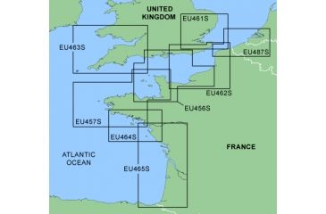 Image of Garmin On The Water GPS Cartography BlueChart: South UK/France Small Map w/ Free S&amp;H