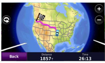 Image of Garmin Personal Travel Assistants GPS nuvi 785T, Includes English and French quick start manual and packaging. 010-00715-00