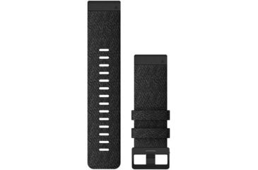 Image of Garmin Quick Fit 26 Watch Band, Heathered Black Nylon, 26 mm, 010-12864-07