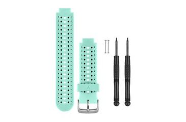 Image of Garmin Replacement Bands, Forerunner 235, Black/Frost Blue 010-11251-85