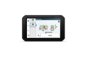 Image of Garmin RV 785 &amp; Traffic Navigator, Black, 010-02228-00