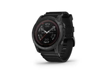 Image of Garmin Tactix 7 Pro Edition Solar-Powered Tactical GPS Watches with Nylon Band, Black, 010-02704-10