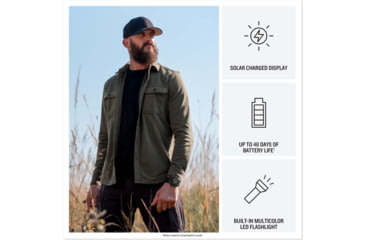 Image of Garmin Tactix 8 Premium Tactical GPS Watch - Solar Elite, 51mm, Black, 010-03407-10